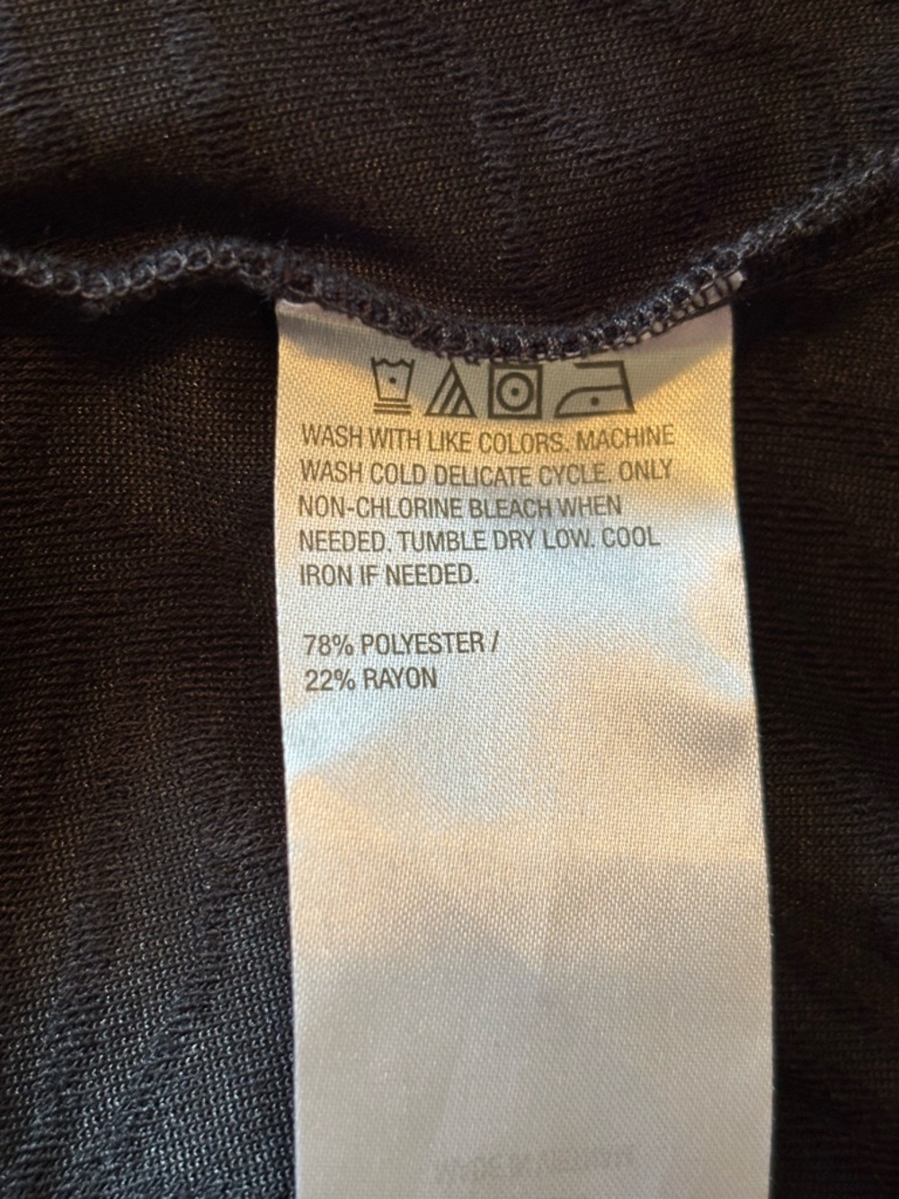 Susan Graver swim cover dress size small black - Picture 5 of 6